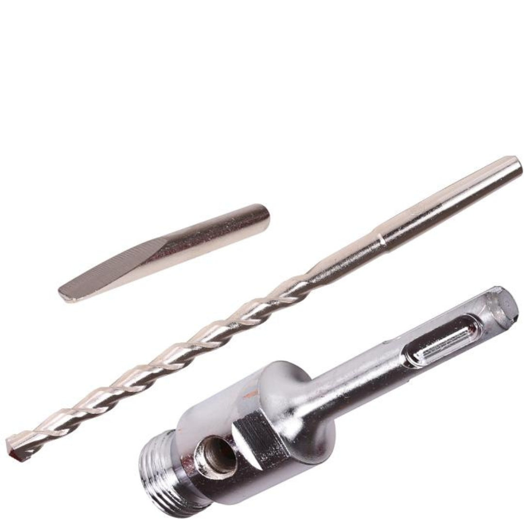 BSP Hole Saw Arbor 100mm | Pilot Drill & Drift Key