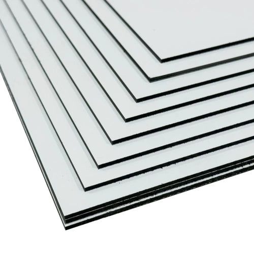 White Aluminium Composite Panels (ACM)