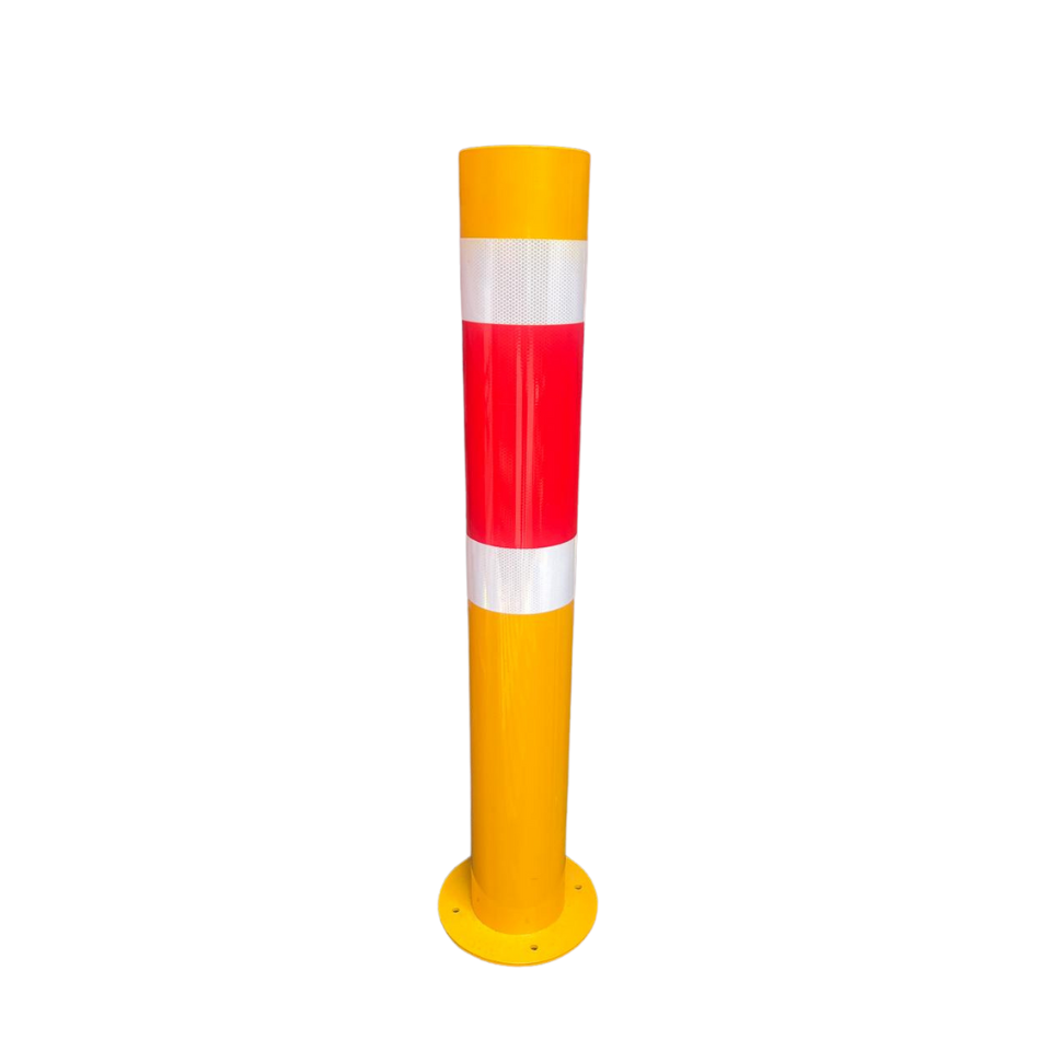Powder Coated Surface-Mounted Bollard