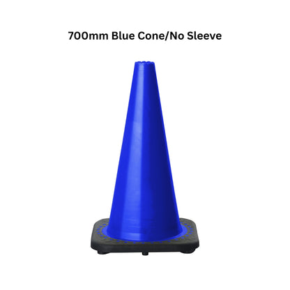 Plain Coloured Traffic Cones - blue
