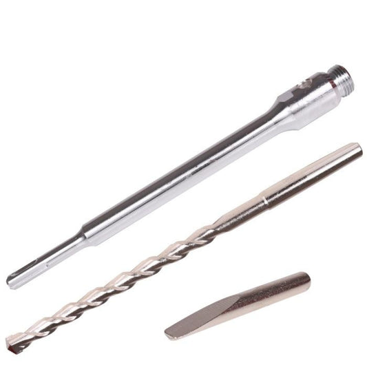 1/2" BSP Hole Saw Arbor 250mm | Pilot Drill & Drift Key