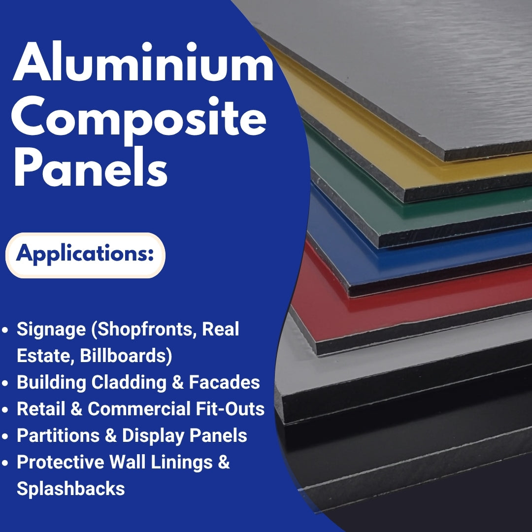 Black Aluminium Composite Panels | Lightweight & Durable ACM