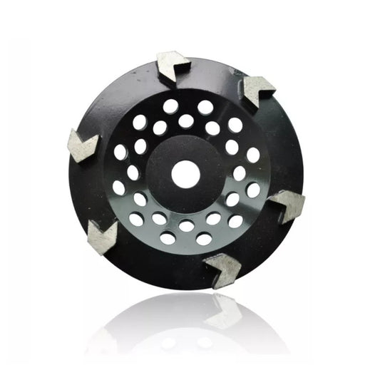 Arrow Segment Diamond Cup Wheel 30 GRIT