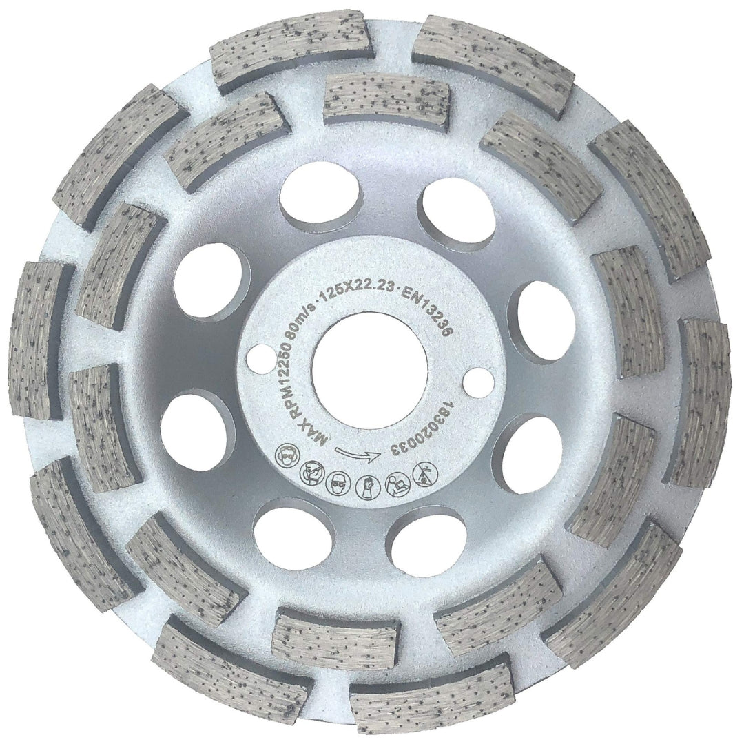 Premium Double Row Diamond Cup Wheel
