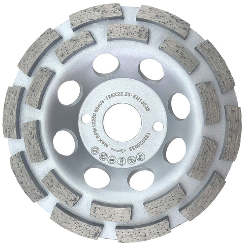 Premium Double Row Diamond Cup Wheel