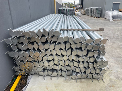 6.5m & 8.5m Galvanised Power Poles