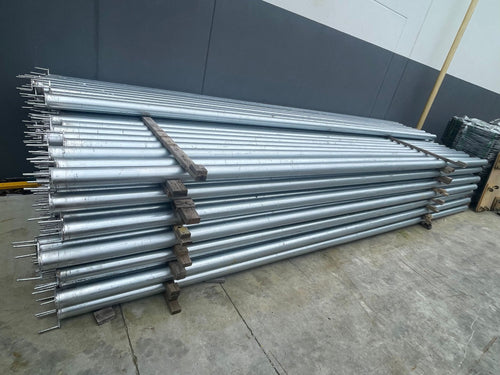 6.5m & 8.5m Galvanised Power Poles