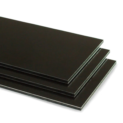 Black Aluminium Composite Panels | Lightweight & Durable ACM
